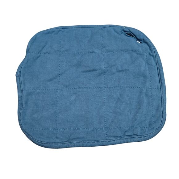 Kyte Baby Matching Bodysuit & Drool Square Slate Blue 0-3 Months Unisex - Picture 6 of 7